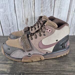 Nike Air Trainer 1 SP Travis Scott Cactus Jack Men's Sz 9 Chocolate DR7515-200